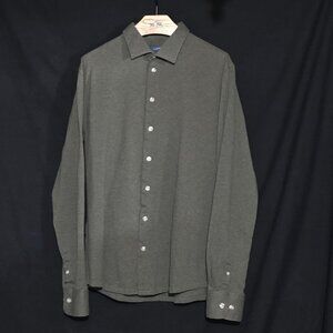 LABFRESH Knitted Shirt Moss Green - Slim Fit - Sz XXL
